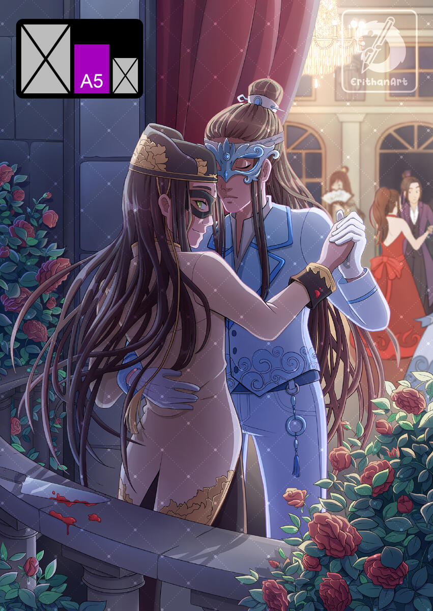 Lan Xichen &amp; Jin Guangyao (Mo dao zu shi AU asesinato en la mascarada)