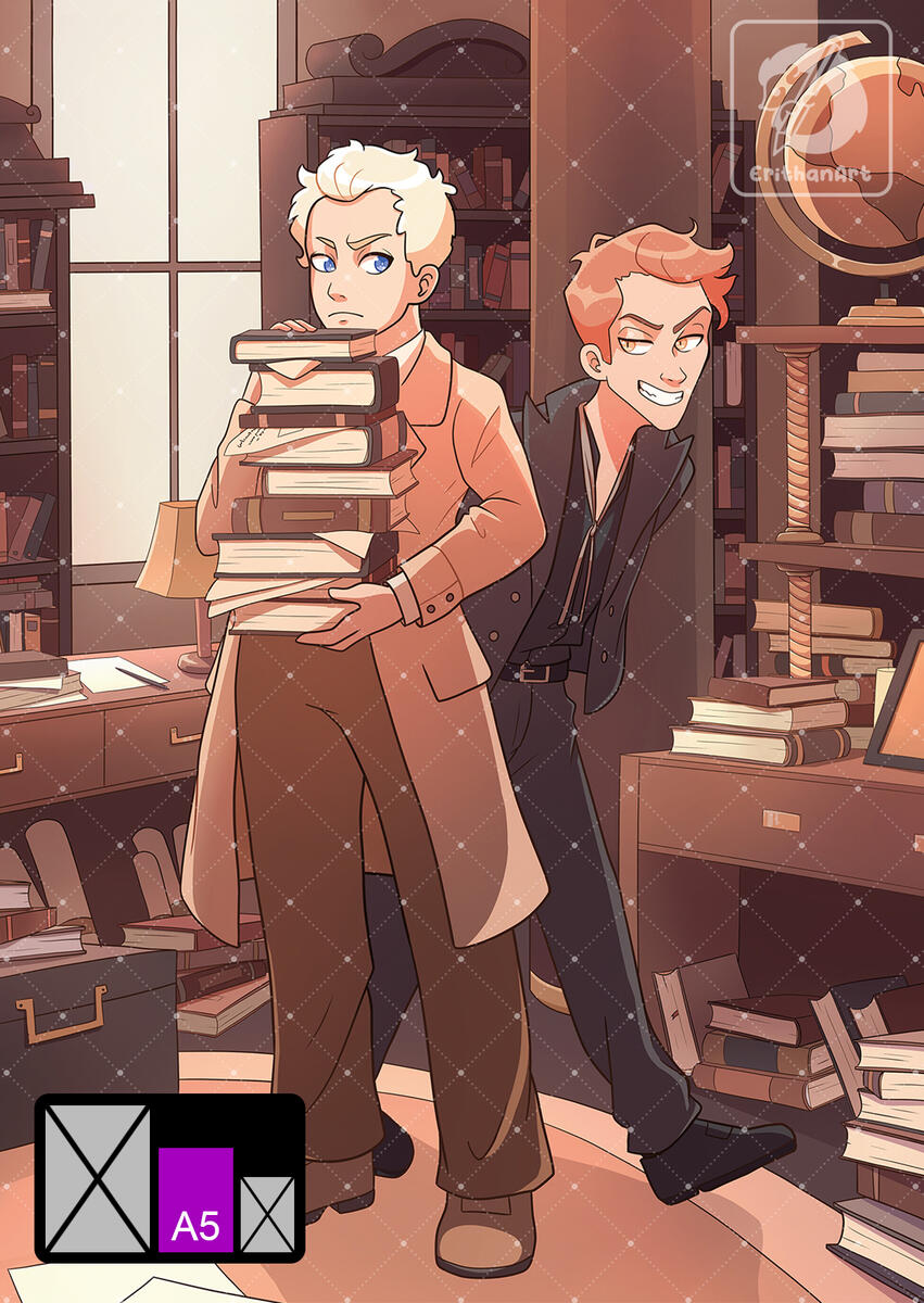 Crowley & Aziraphale (Good Omens)