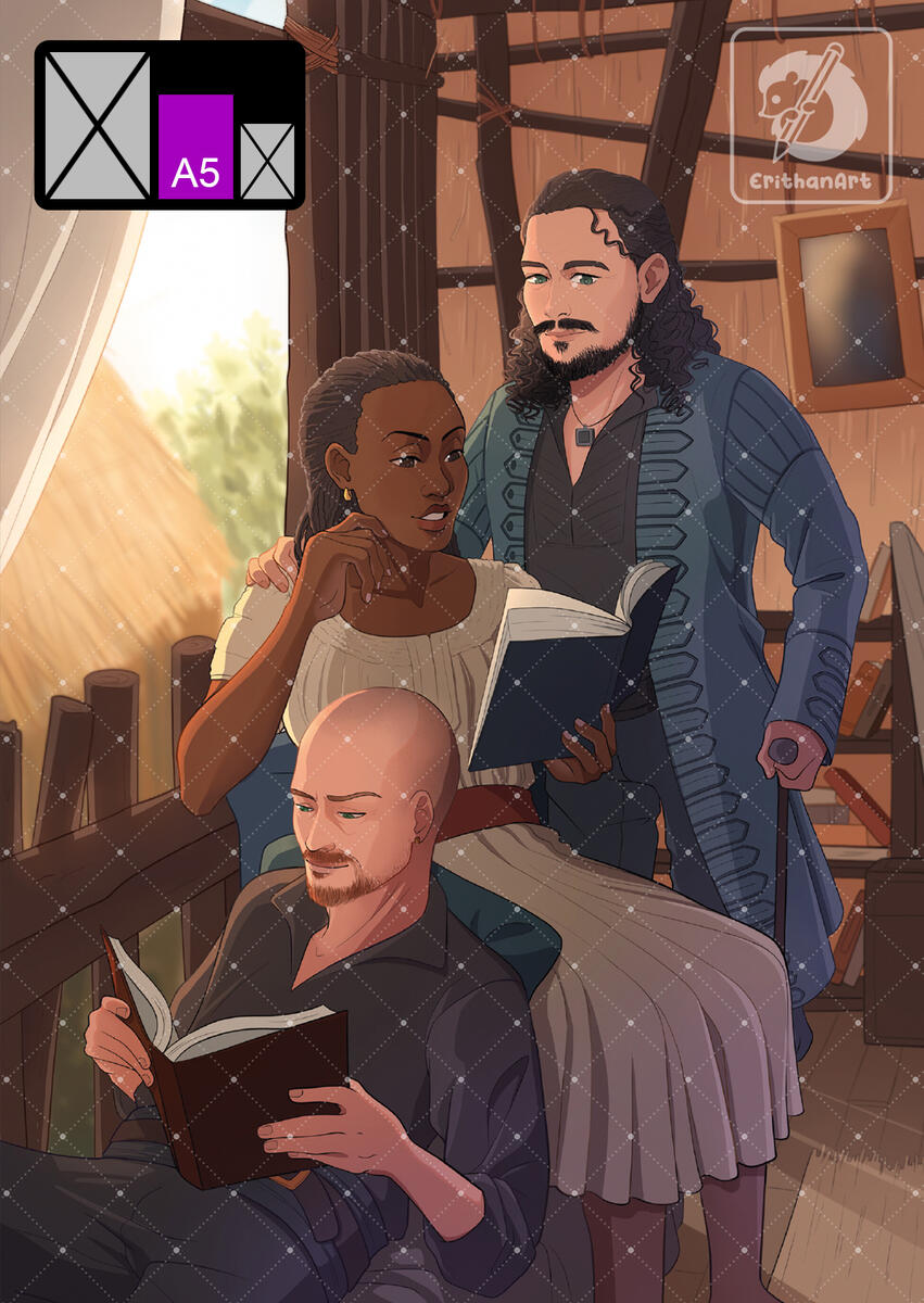 Silver, Flint & Madi (Black Sails)