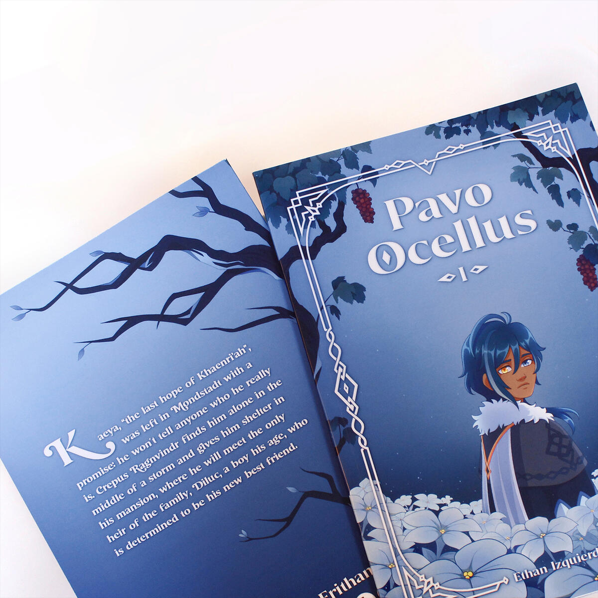 Pavo Ocellus portada y contraportada